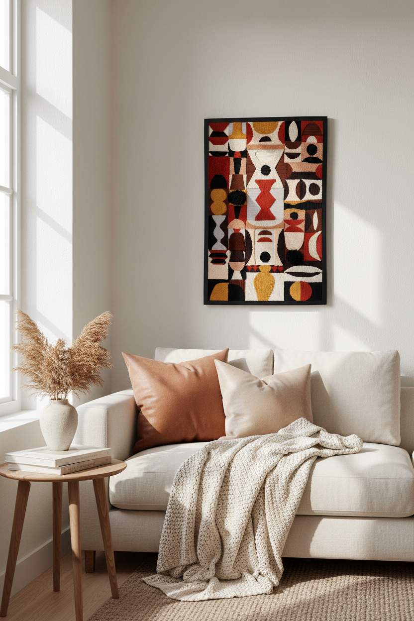 One of a Kind Punch Needle Wall Art